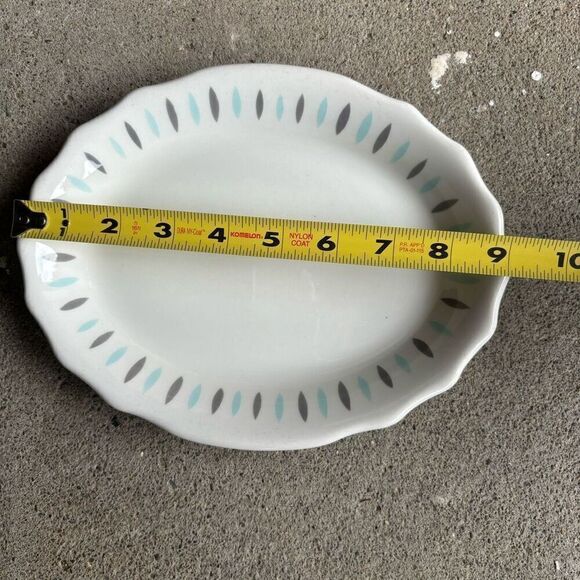 Jackson China Falls Creek Pa 9” x 7 1/4” Platter - Picture 2 of 5